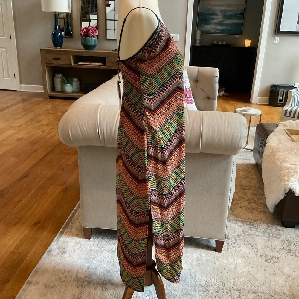 Sanctuary colorful spaghetti strap dress with vibrant colors - Picture 6 of 14